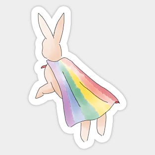 Superhero Pride Bun Sticker